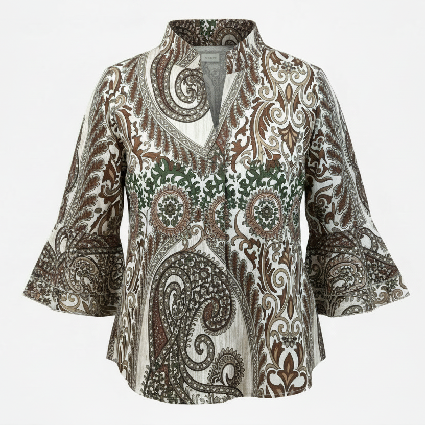 Bluse Cilla, Brun