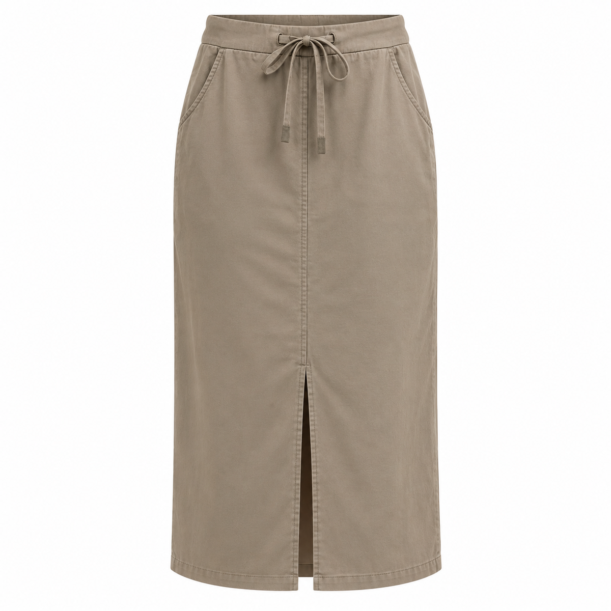 Stretchkjol Ida, Taupe