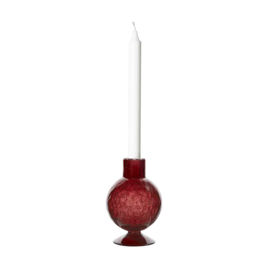 Ljusstake Fanny, Burgundy