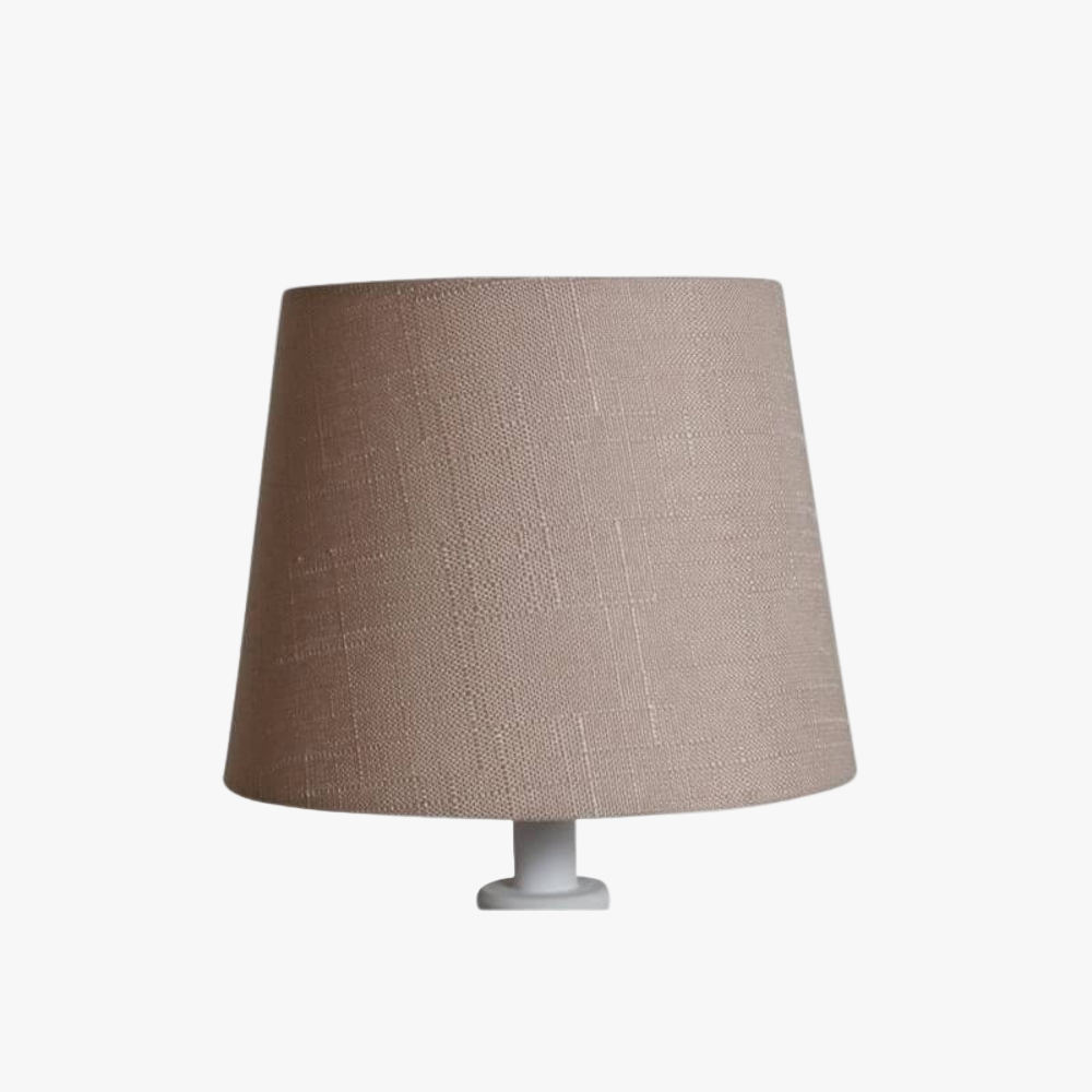 Lampskärm linne 18cm, Dusty pink