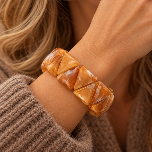 Armband Amber Mosaic