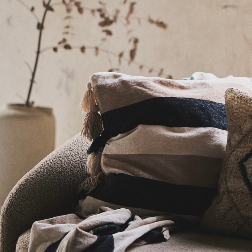 Kuddfodral Cosy Stripe