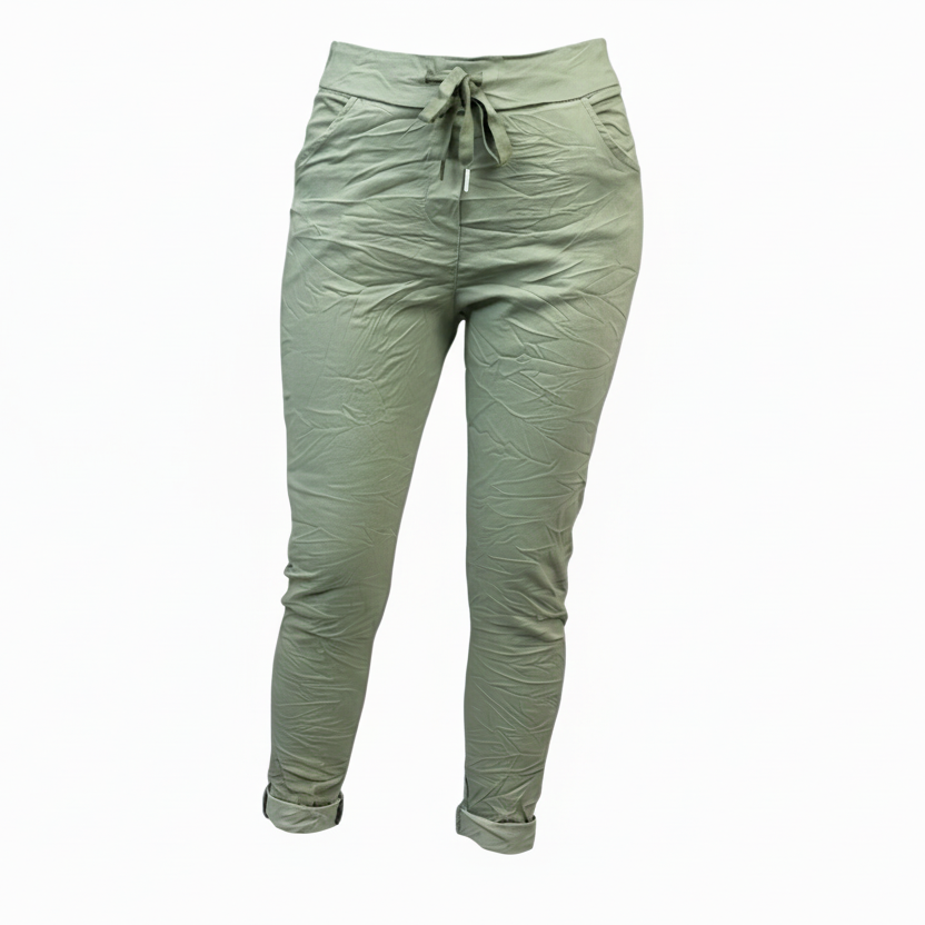 Stretch Trousers Signe, Light Army