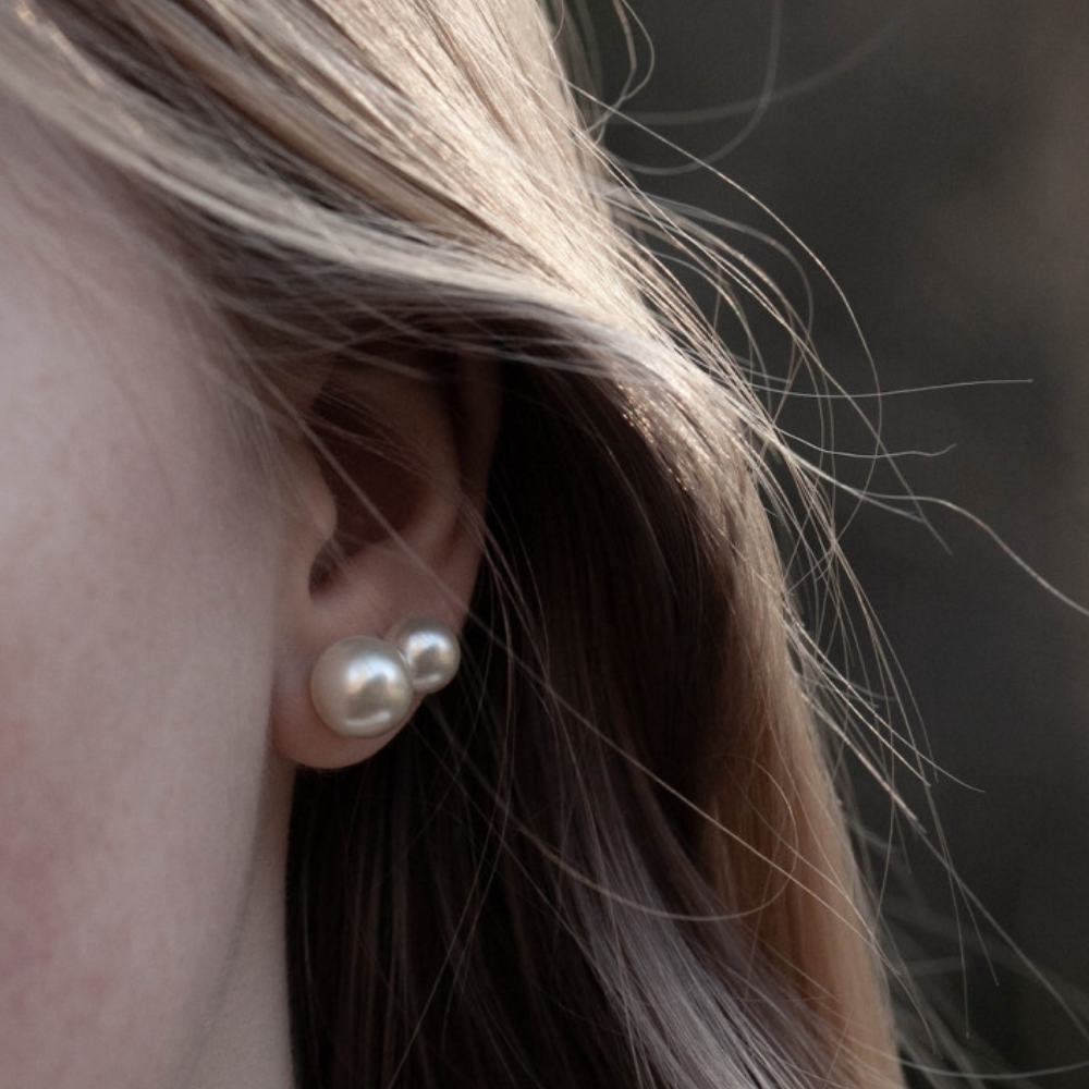 Örhängen Pärla, 10mm