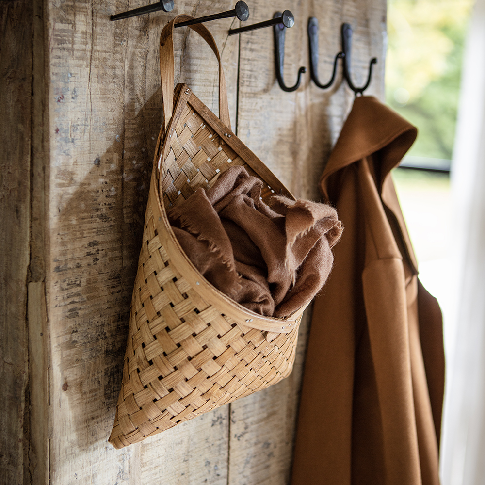 Wall basket Freja, Nature