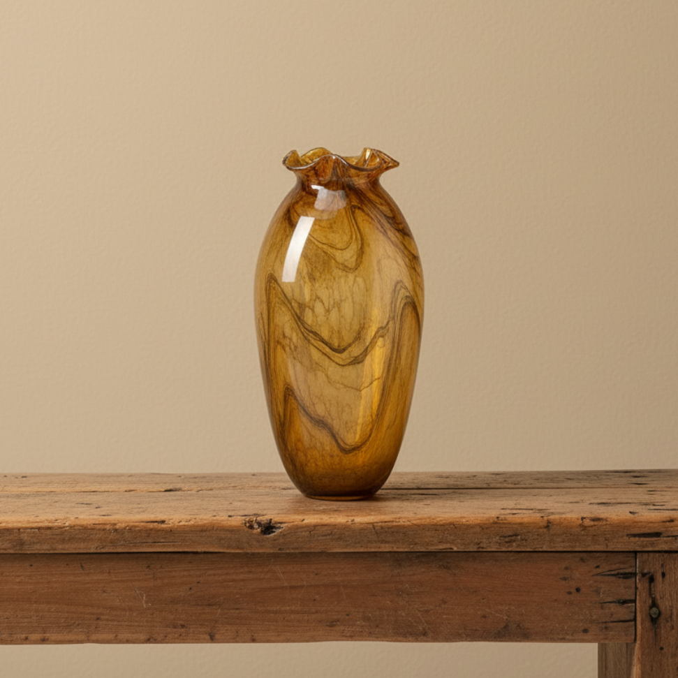 Vase Silke, Klart glas