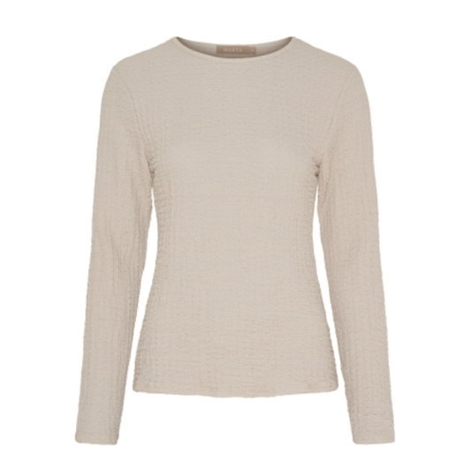 T-shirt Långärmad Vionne, Beige