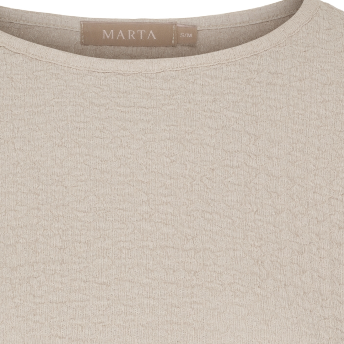 T-shirt Långärmad Vionne, Beige
