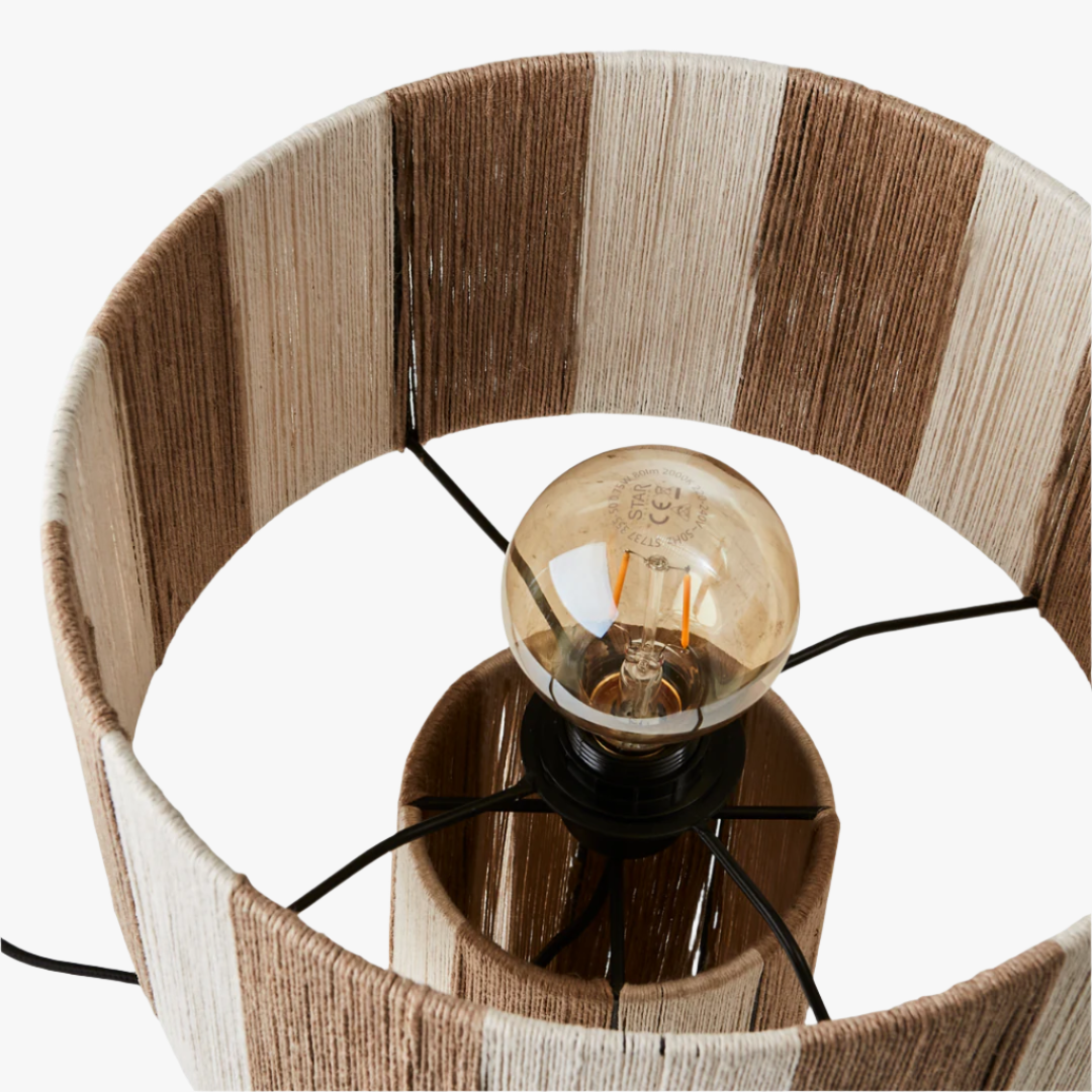 Bordslampa Jullan, Natur/Beige