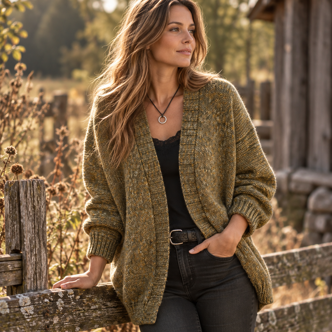 Knitted cardigan Freja