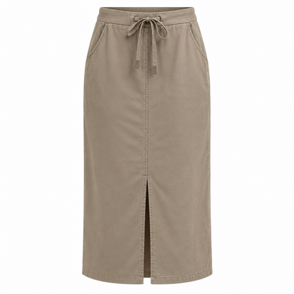 Stretchkjol Ida, Taupe