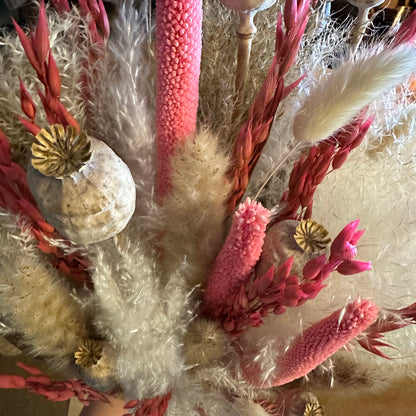 Bukett, Rosa Glimtar