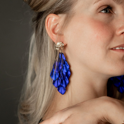 Fearless metallic blue