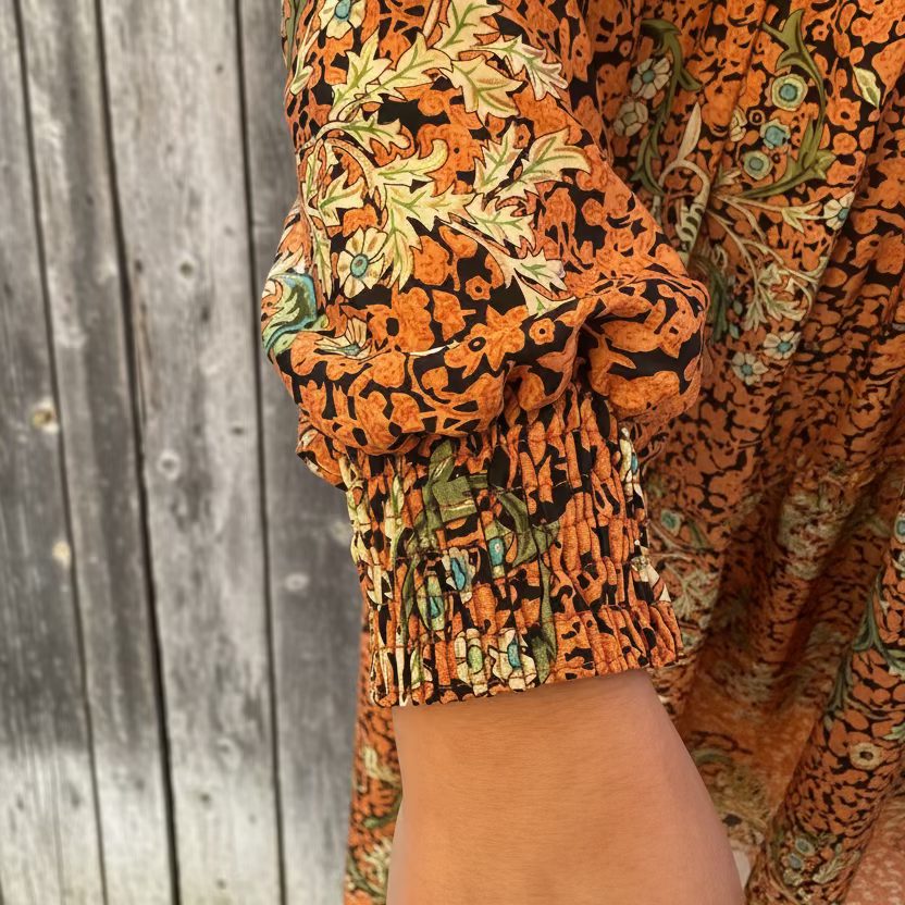 Klänning Valeria, Orange