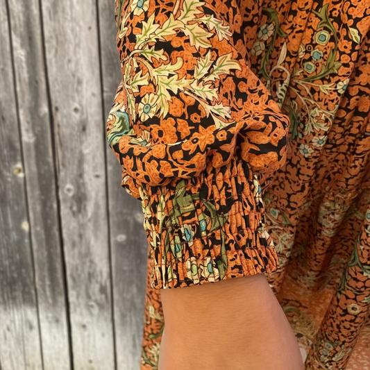 Kjole Valeria, Orange