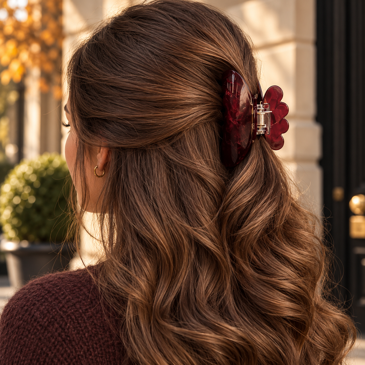 Hair claw butterfly, Black
