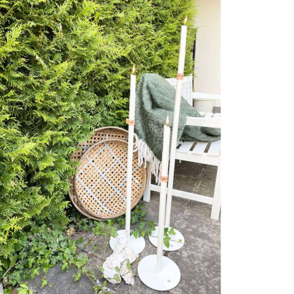 Håndlavet gulvlysestage | 60-100 cm