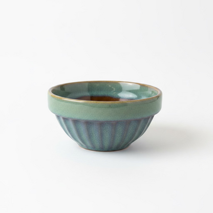 Bowl COSTA, Ivory/mustard yellow