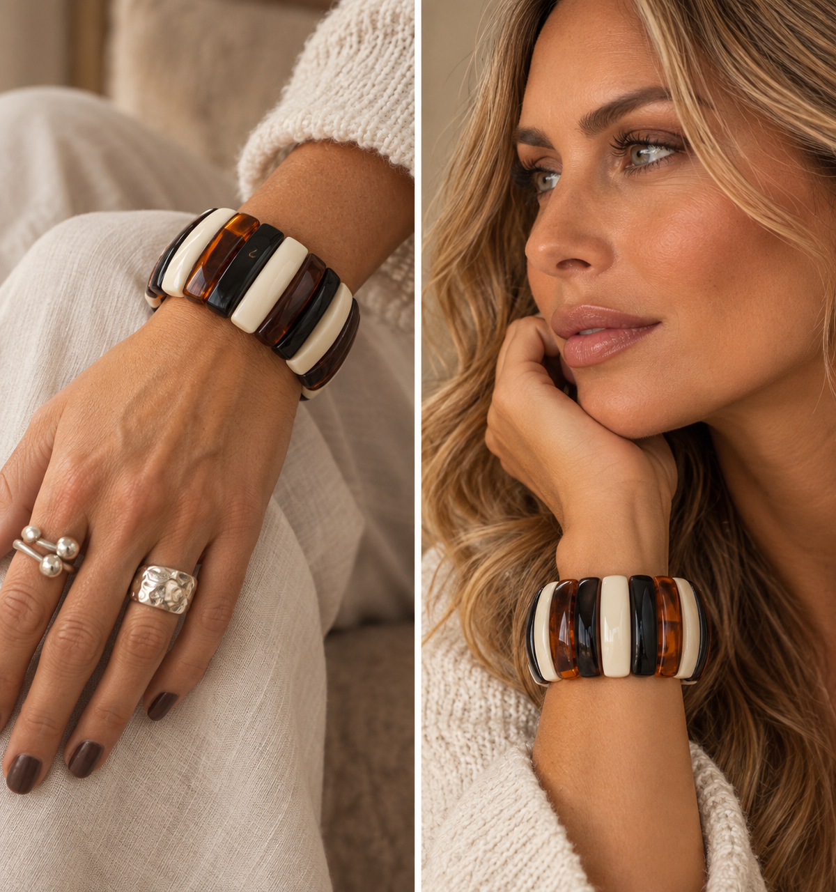 Armband Amber Rythm
