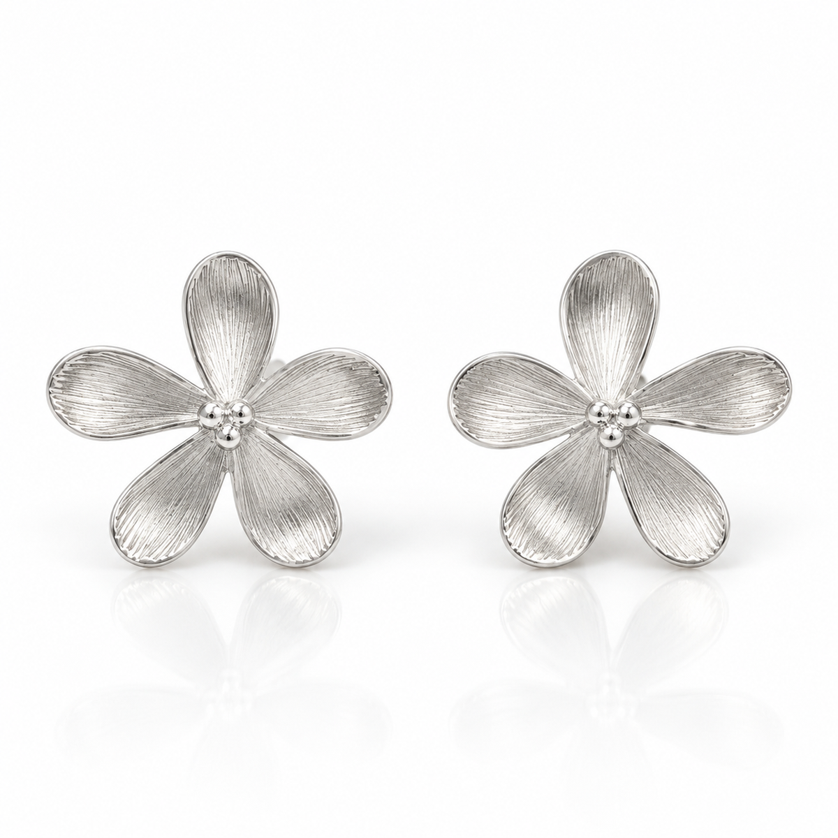 Örhängen Blossom, Silver