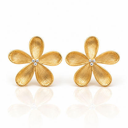 Örhängen Blossom, Guld