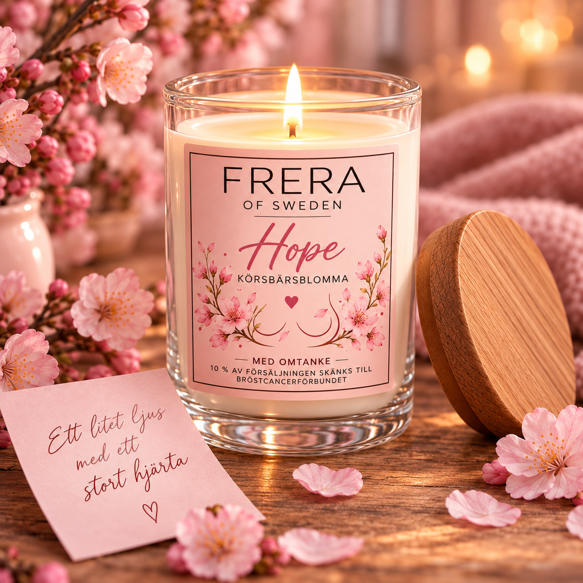 Doftljus Hope – Körsbärsblomma | Tillsammans mot cancer