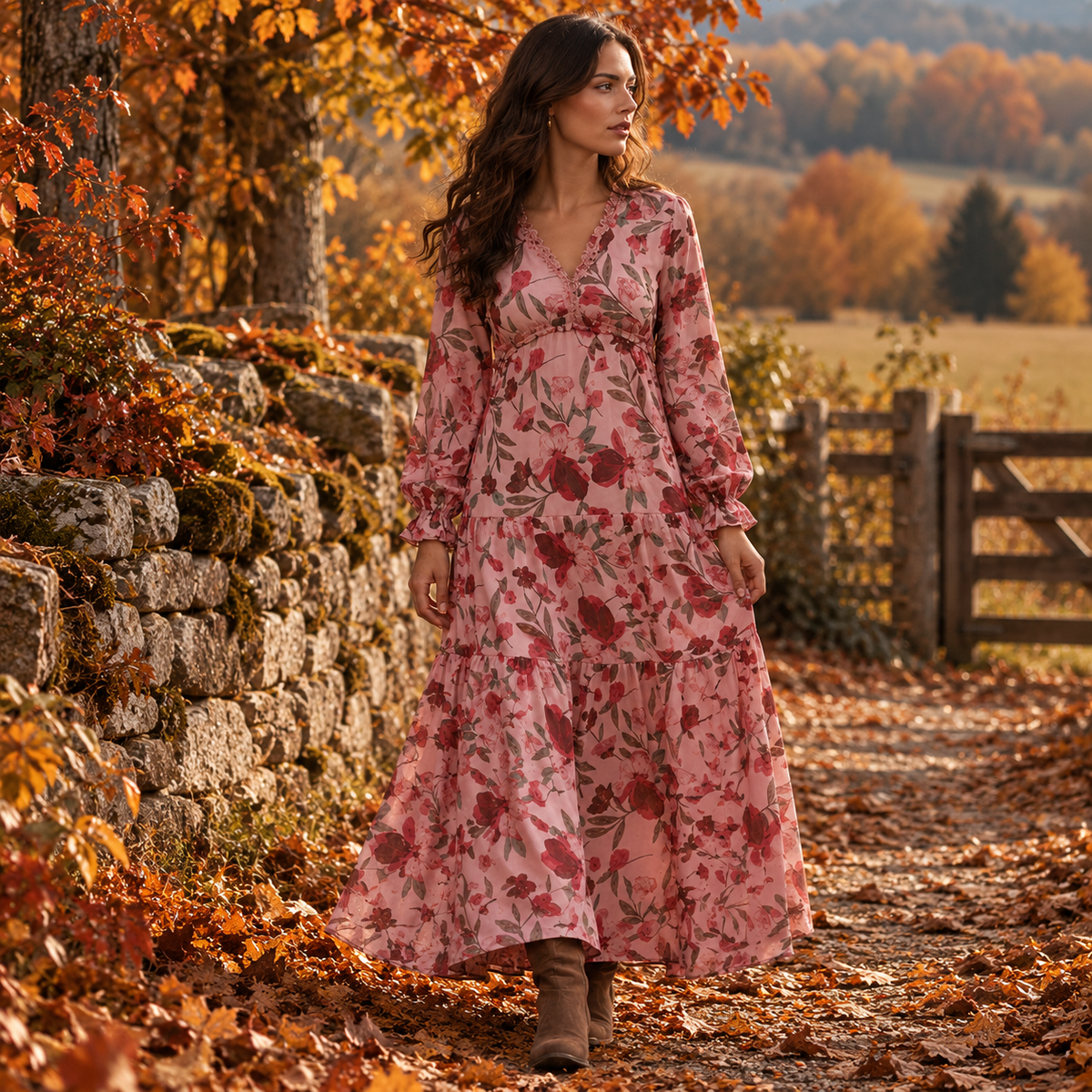 Dress Rosalie, Pink