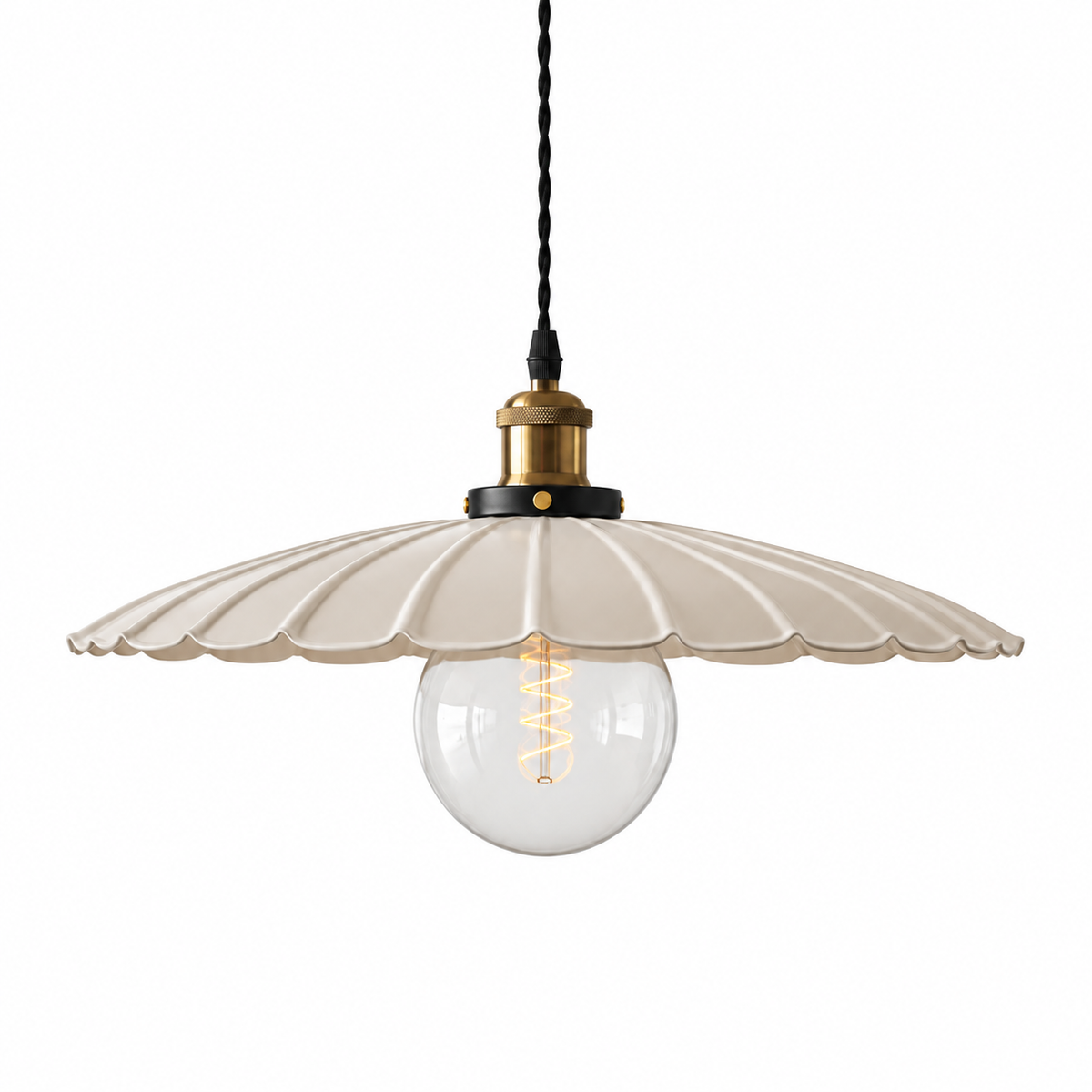 Loftlampe Skogsstjärna 40 cm, Beige