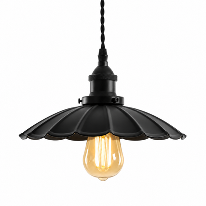 Fönsterlampa Skogsstjärna 25cm, Svart