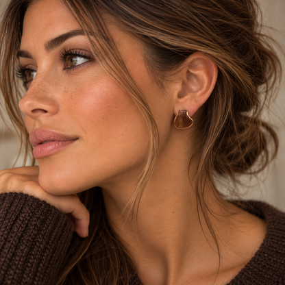 Örhängen Mocha Glow
