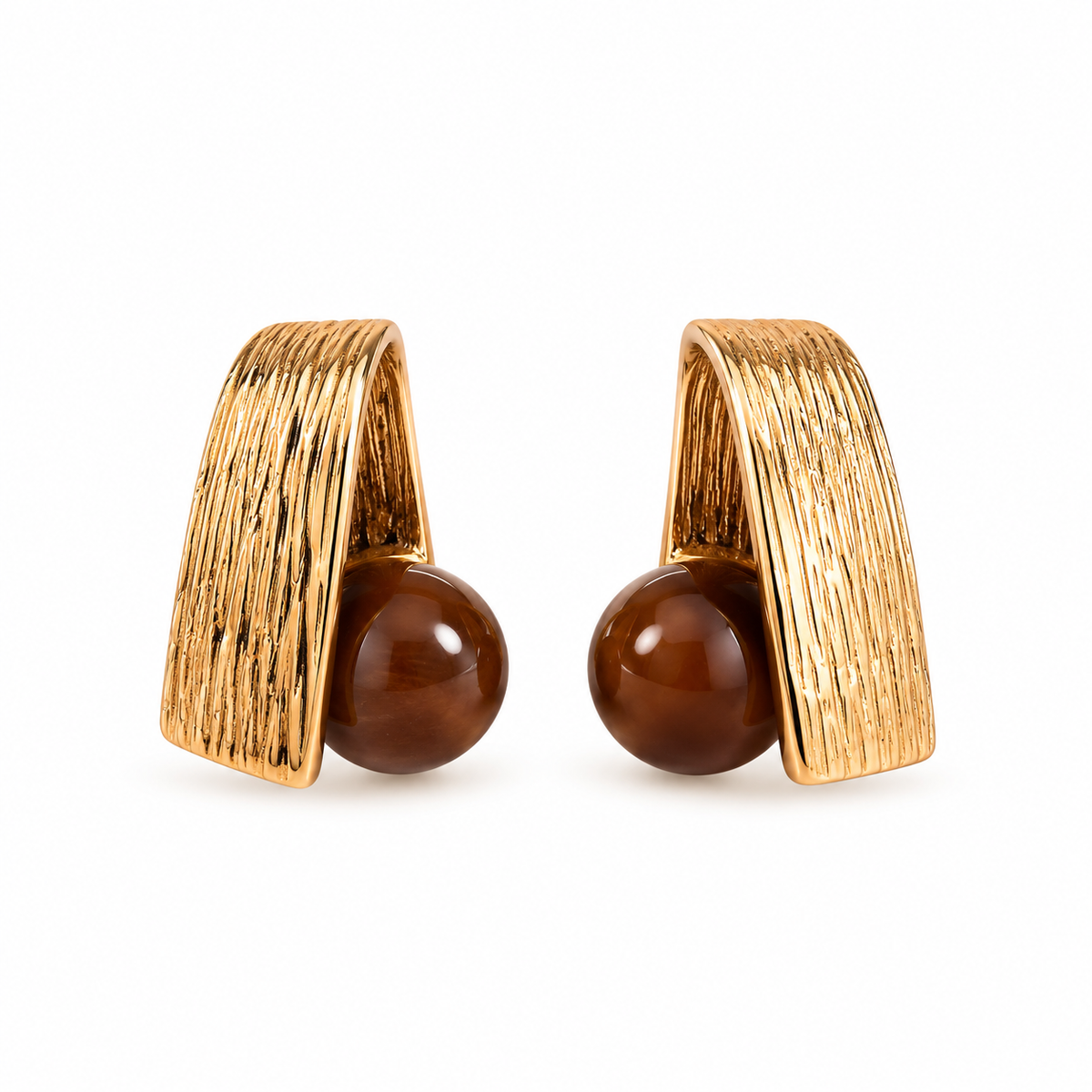 Örhängen Mocha Pearl