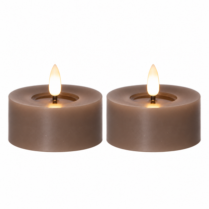 Heat candles large led Flamme 2-pack