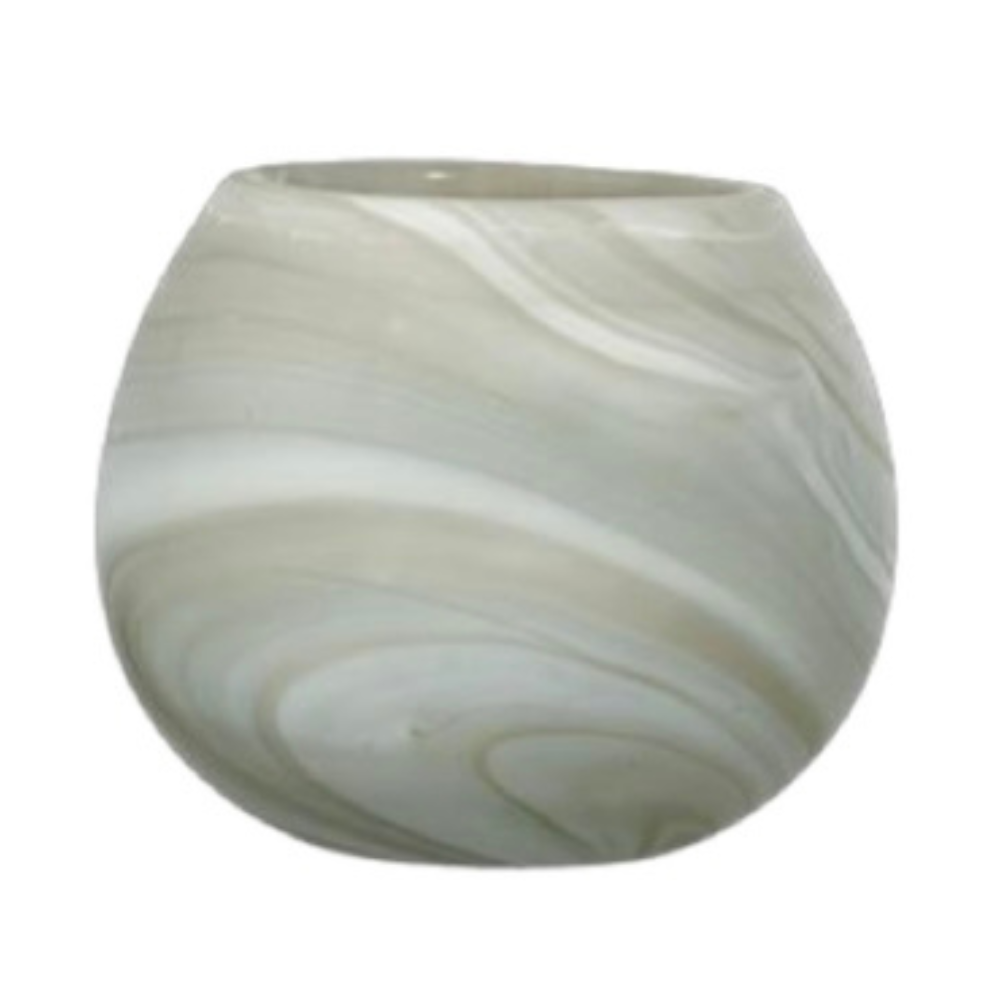 Lyslygte Swirl, Ivory