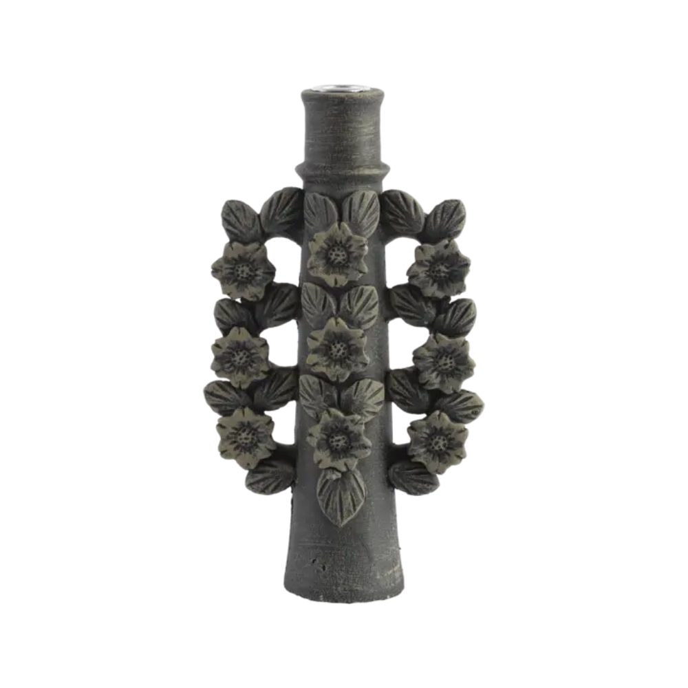 Wall candlestick Thor, black