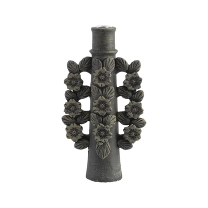 Wall candlestick Thor, black