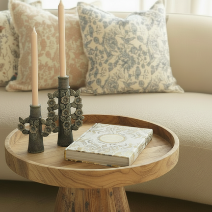 Wall candlestick Thor, black