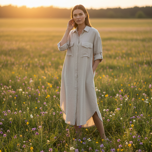 Linen dress Valeria