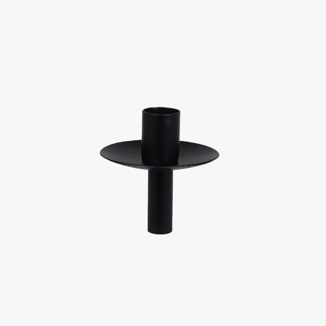 Candle holder for bottle