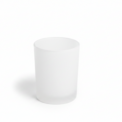 Tealight holder Frost Moon, White