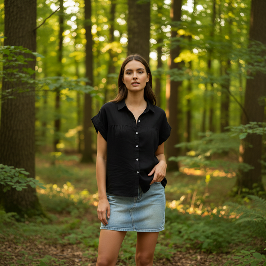 Blus i linne, Zoe