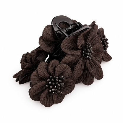 Hårklämma Carmen, Dark Brown