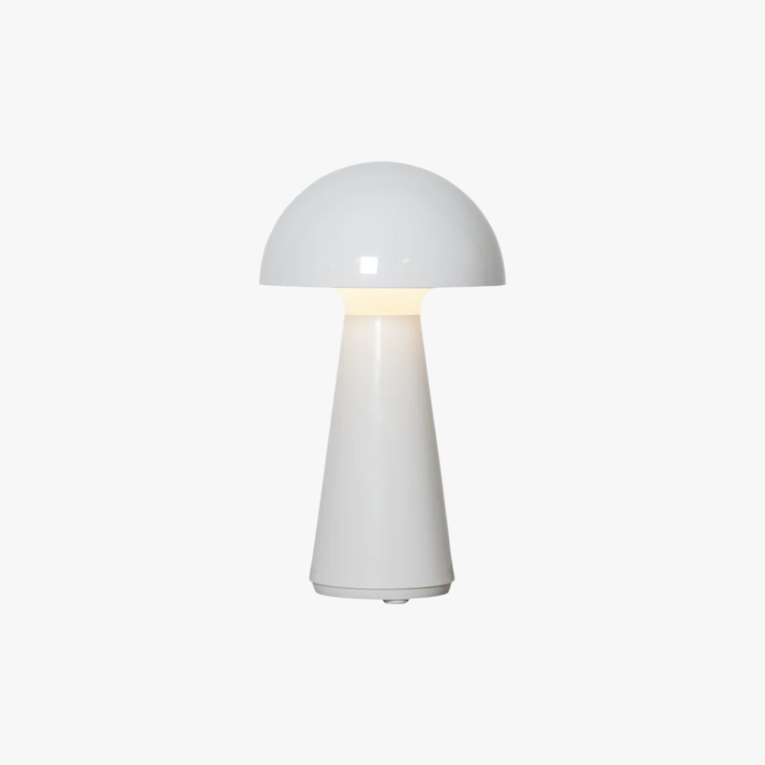 Bordslampa White mushroom
