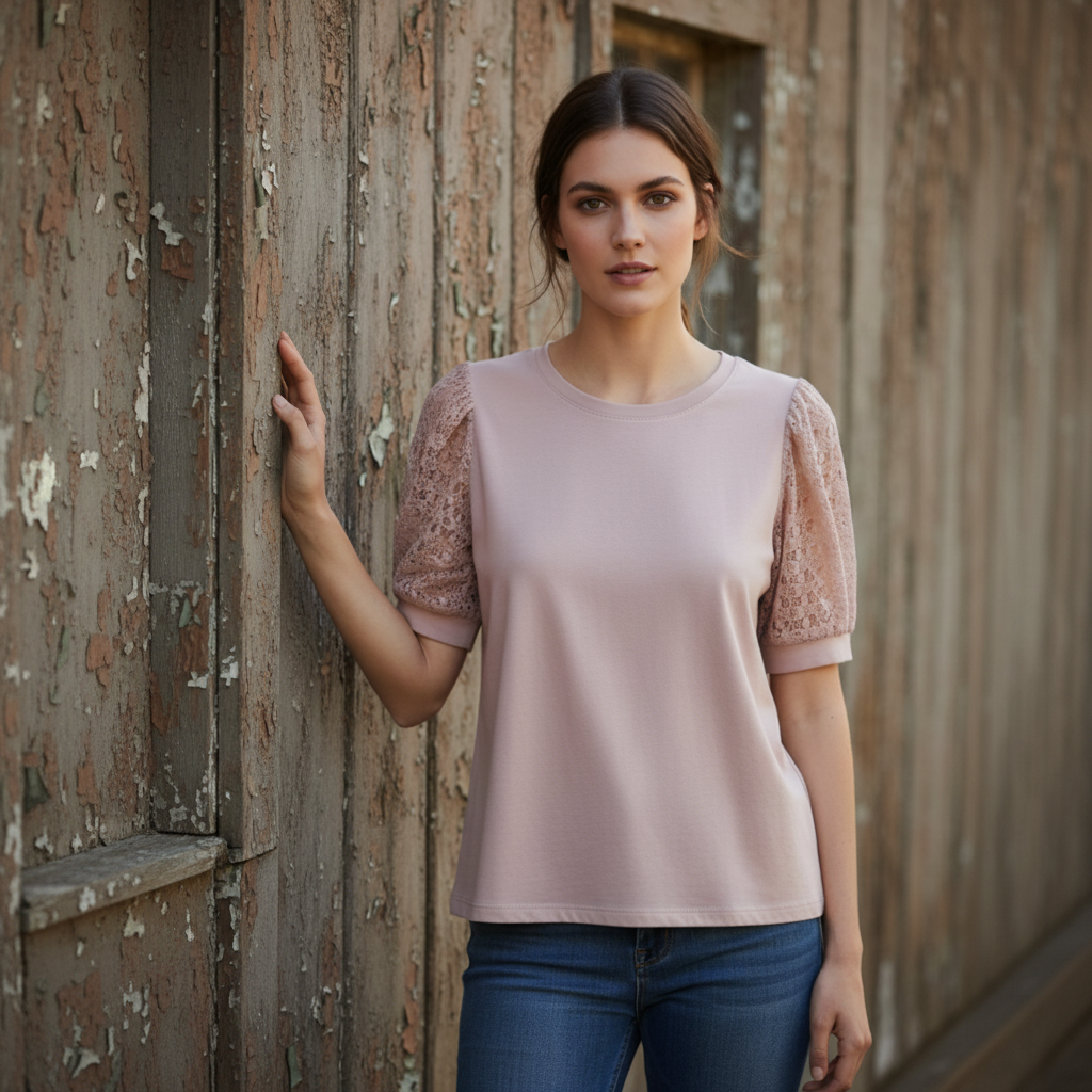 Blus Emie, Old Rose