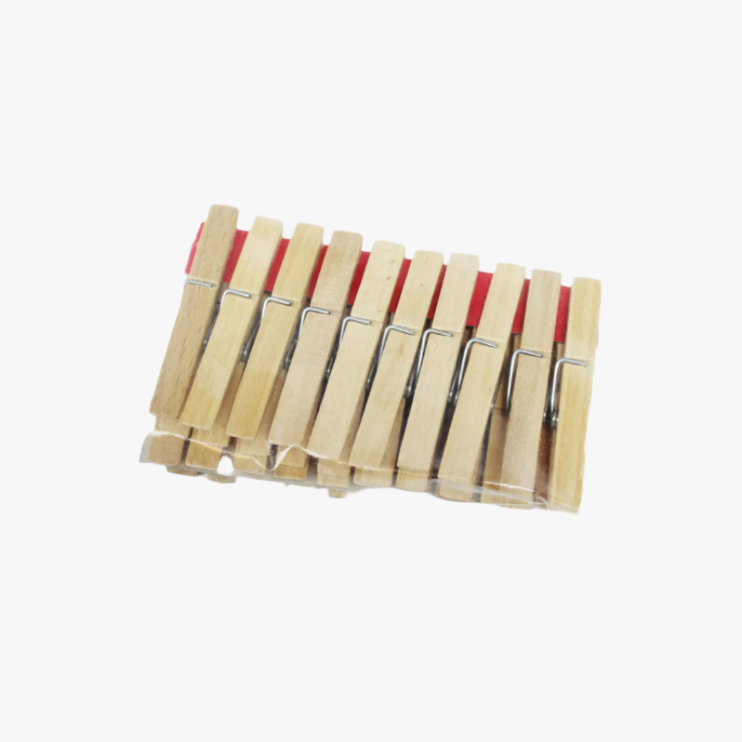 Wooden clothespins 20-pack