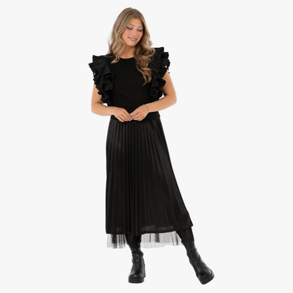 Kjol Clemence Reversable, Svart