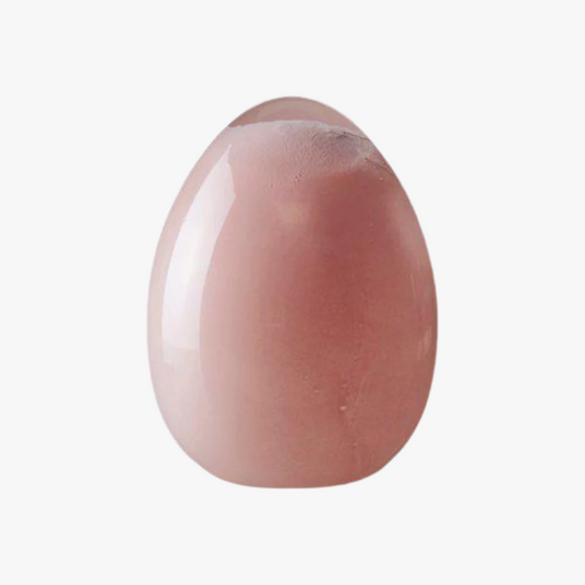 Glasägg rosa