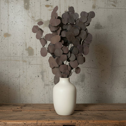 Apple leaves eucalyptus i vas kopparbrun