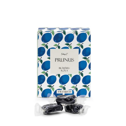 Prunus Blåbärs kola 100g