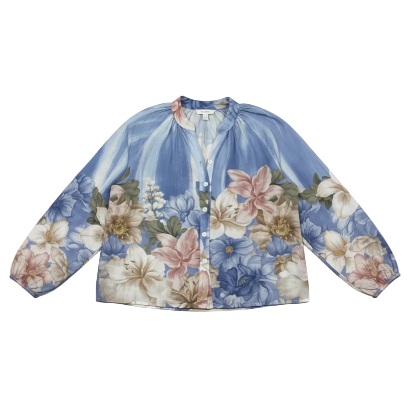 Bluse Rose Blå