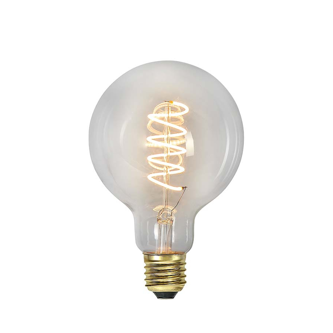 Dæmpbar LED-pære i klart glas